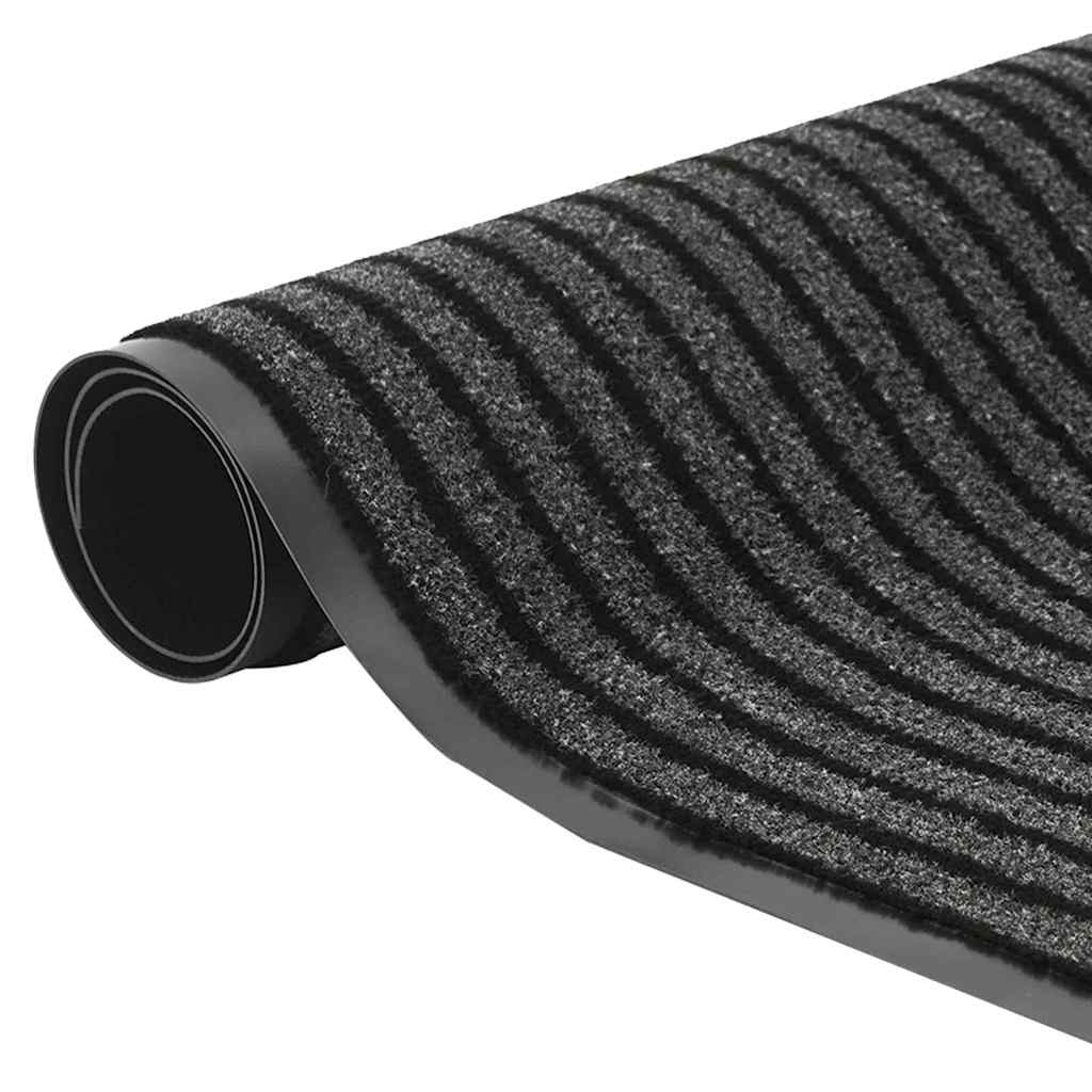 Doormat Black 40 x 60 cm Polypropylene