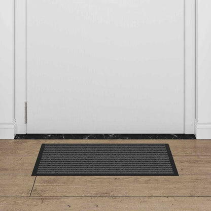 Doormat Black 40 x 60 cm Polypropylene