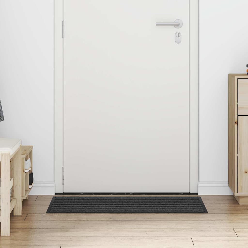 Doormat Black 60 x 90 cm Polypropylene