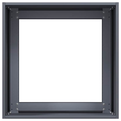 Planter Anthracite 40x40x40 cm Cold-rolled Steel