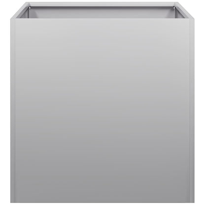 Planter 40x40x40 cm Galvanised Steel