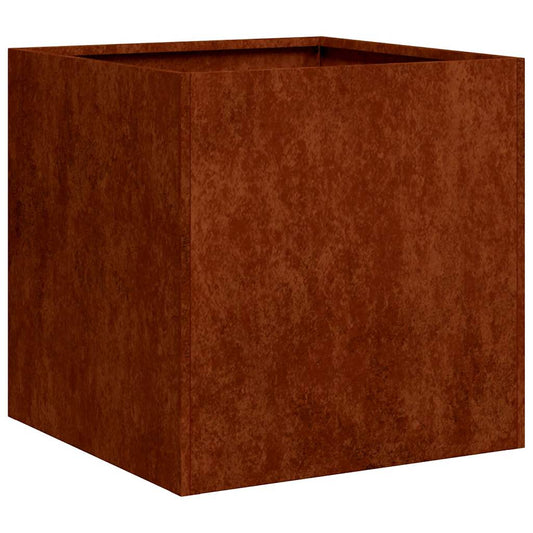 Garden Planter Rusty 40 x 40 x 40 cm