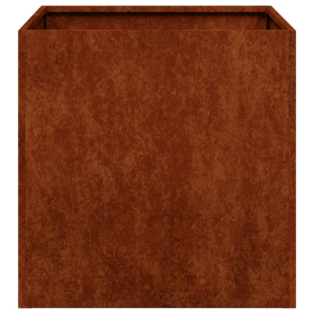 Garden Planter Rusty 40 x 40 x 40 cm