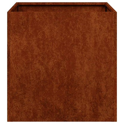 Garden Planter Rusty 40 x 40 x 40 cm