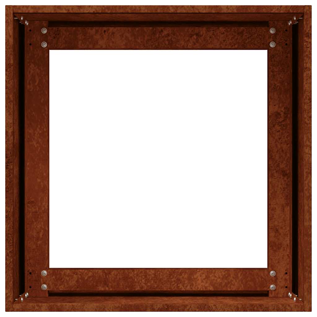 Garden Planter Rusty 40 x 40 x 40 cm