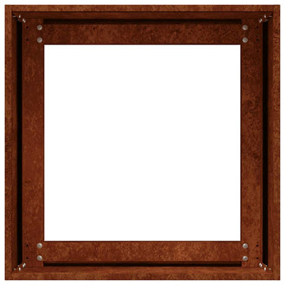 Garden Planter Rusty 40 x 40 x 40 cm