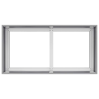 Planter 80x40x40 cm Galvanised Steel