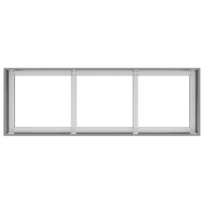 Planter 120x40x40 cm Galvanised Steel
