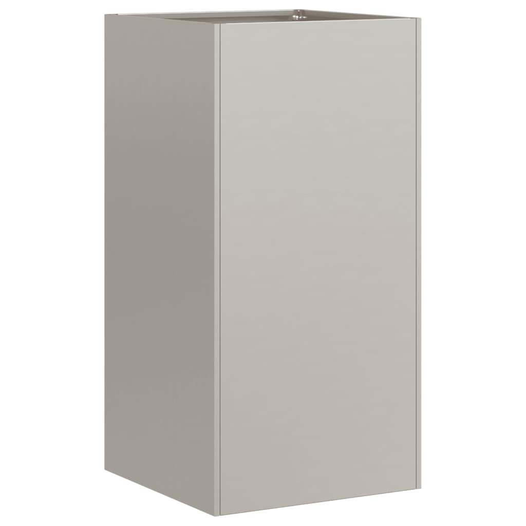 Garden Planter Rusty 40 x 40 x 80 cm