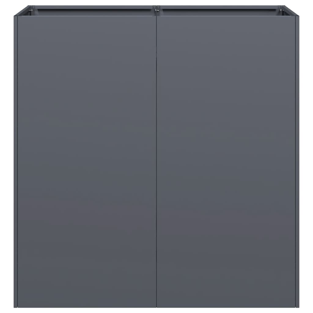 Planter Anthracite 80x40x80 cm Cold-rolled Steel