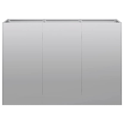 Planter 120x40x80 cm Galvanised Steel