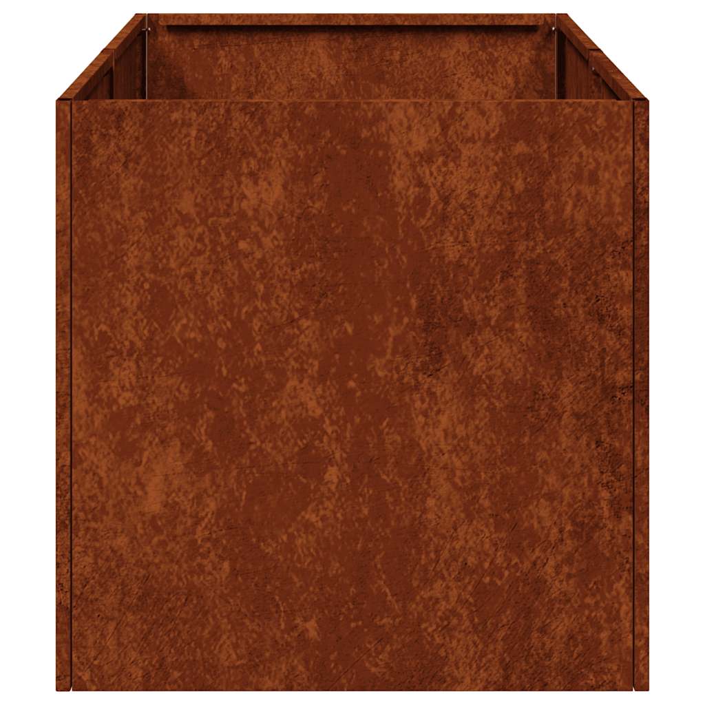 Garden Planter Rusty 40 x 80 x 40 cm
