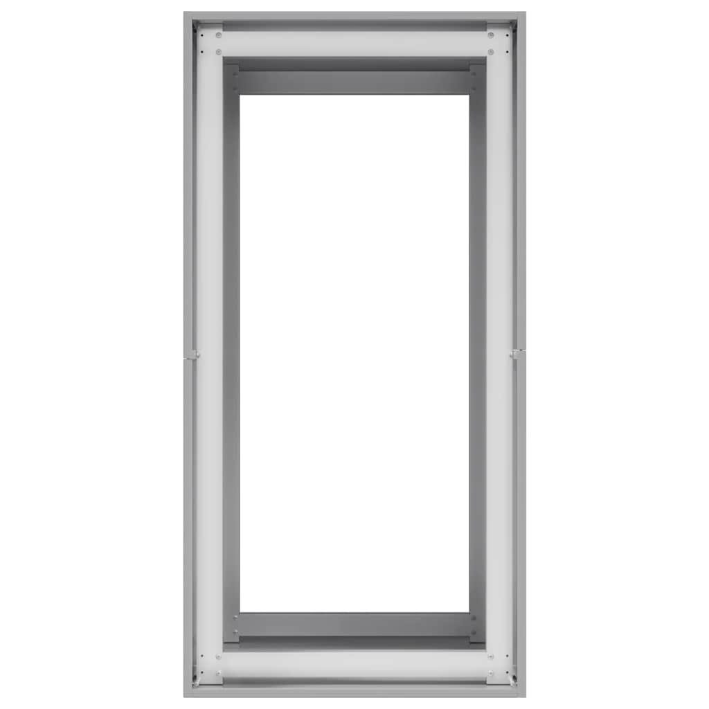 Planter 40x80x80 cm Galvanised Steel