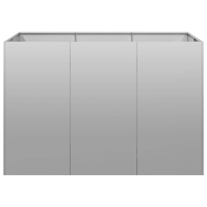 Planter 120x80x80 cm Galvanised Steel