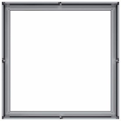 Planter 80x80x30 cm Galvanised Steel