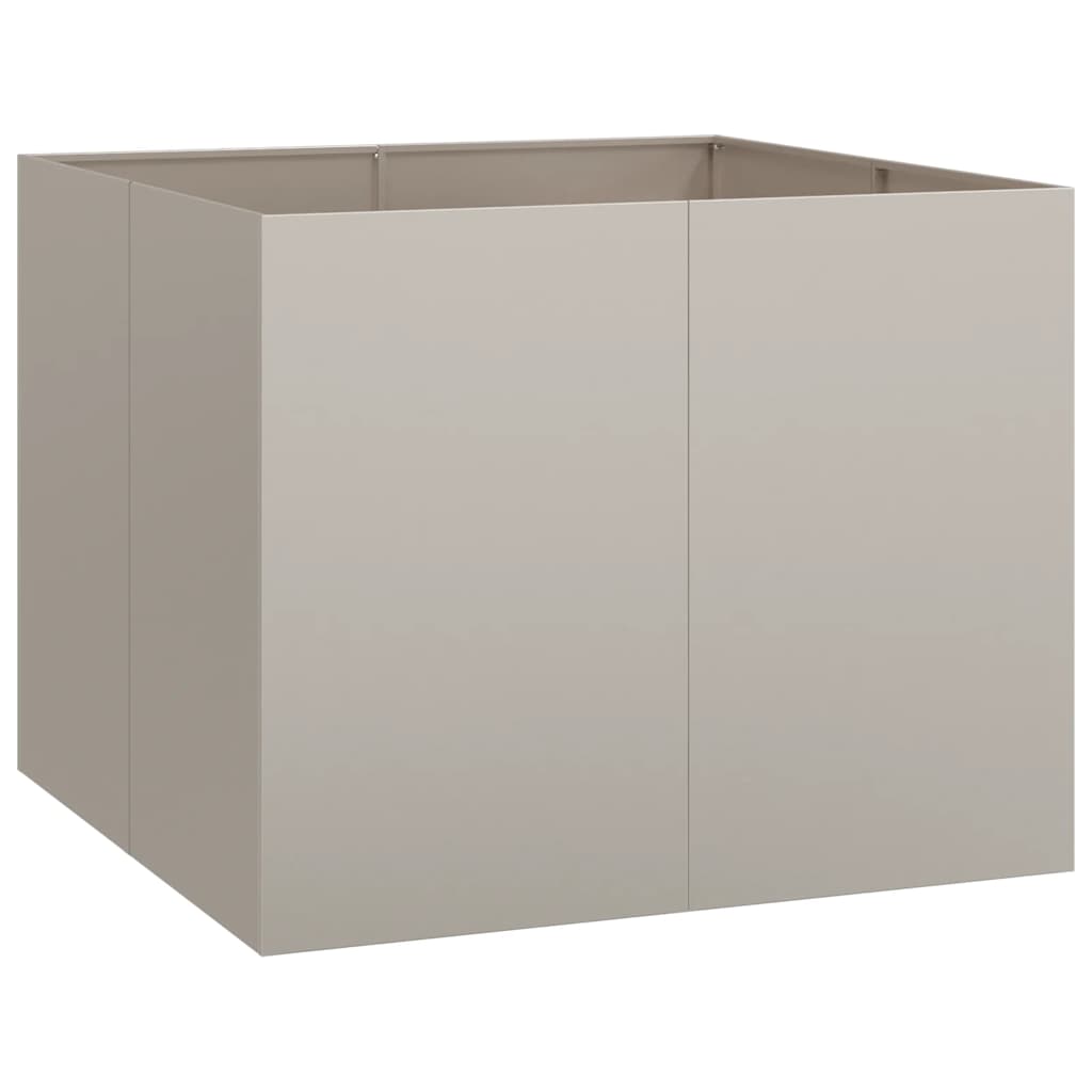 Garden Planter Rusty 100 x 100 x 80 cm