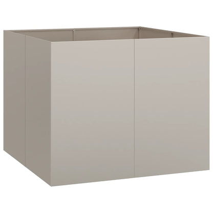 Garden Planter Rusty 100 x 100 x 80 cm