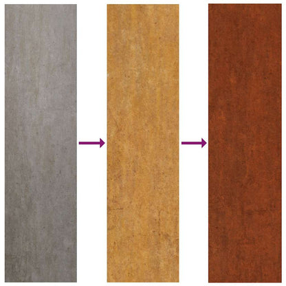 Garden Planter Rusty 100 x 100 x 80 cm
