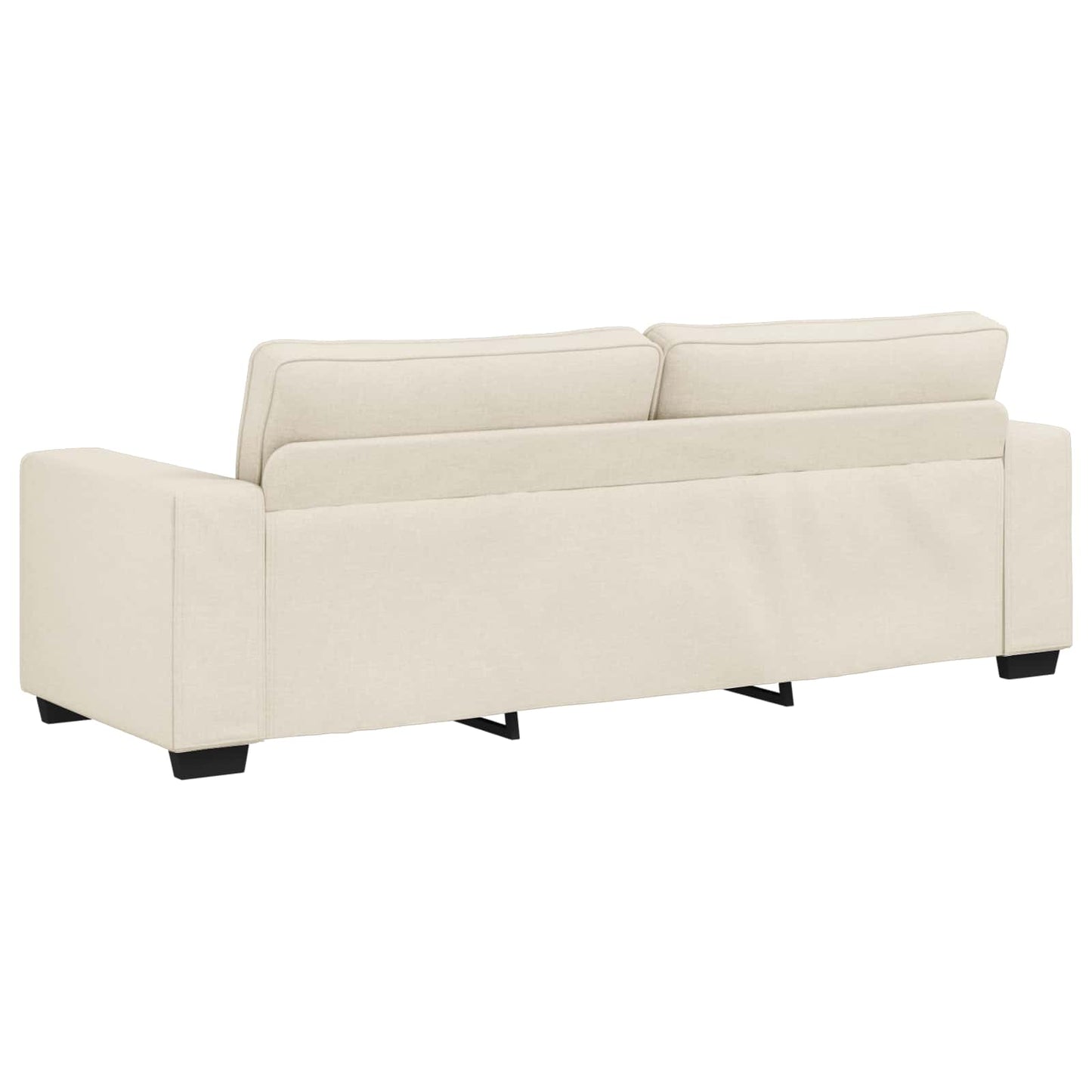 Sofa 2 pcs Beige Linen