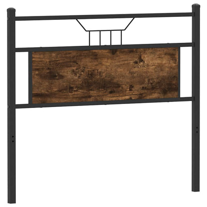 Replace Headboard Smoked Oak 100 cm Engineered Wood and Steel
