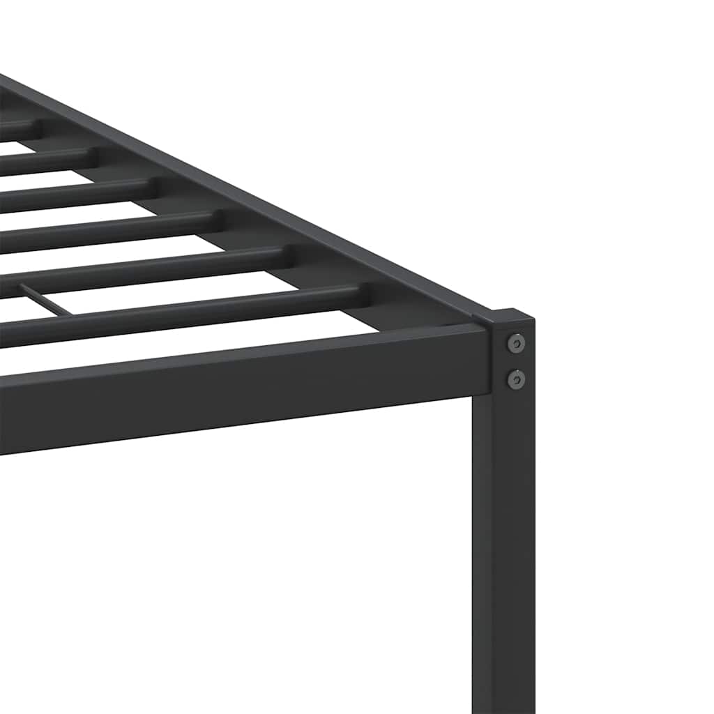 Bed Frame without Mattress Sonoma Oak 137x190 cm Engineered Wood