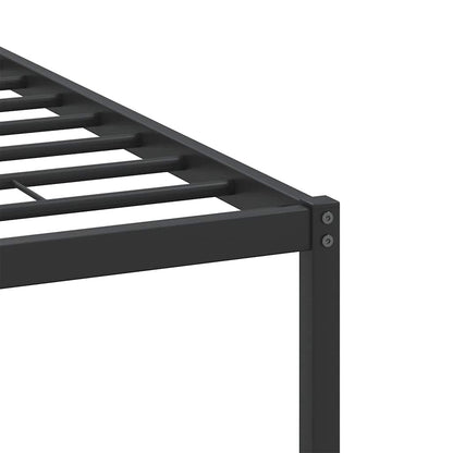 Bed Frame without Mattress Sonoma Oak 137x190 cm Engineered Wood
