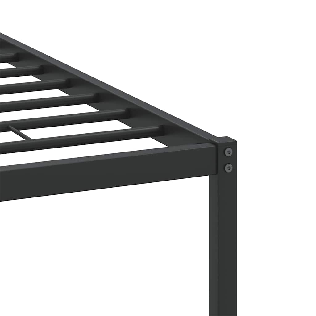 Bed Frame without Mattress Sonoma Oak 150x200 cm King Size Engineered Wood
