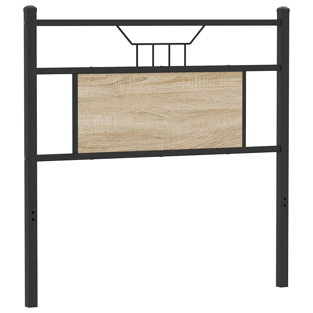 Replace Headboard Sonoma Oak 90 cm Engineered Wood and Steel