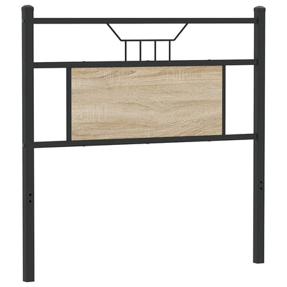 Replace Headboard Sonoma Oak 90 cm Engineered Wood and Steel