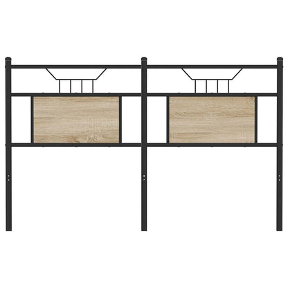 Replace Headboard Sonoma Oak 137 cm Engineered Wood and Steel