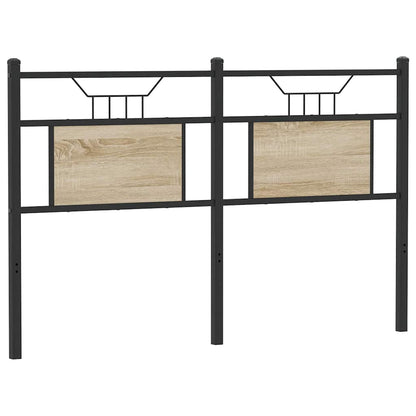 Replace Headboard Sonoma Oak 150 cm Engineered Wood and Steel