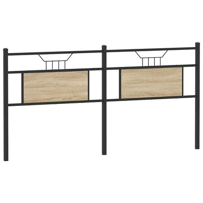 Replace Headboard Sonoma Oak 180 cm Engineered Wood and Steel