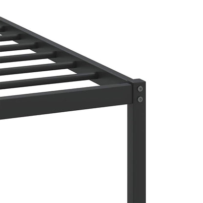 Bed Frame without Mattress Brown Oak 90x190 cm Single Engineered Wood