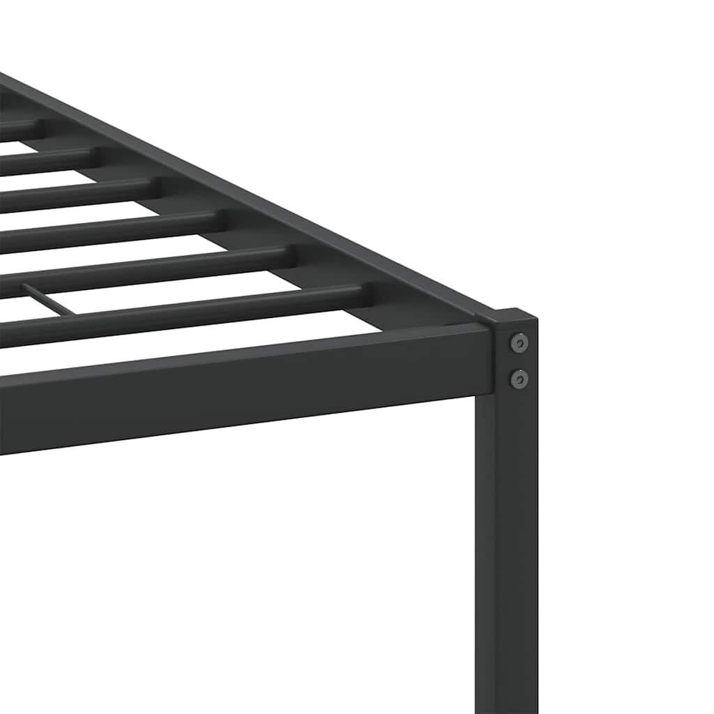 Bed Frame without Mattress Brown Oak 120x200 cm Engineered Wood