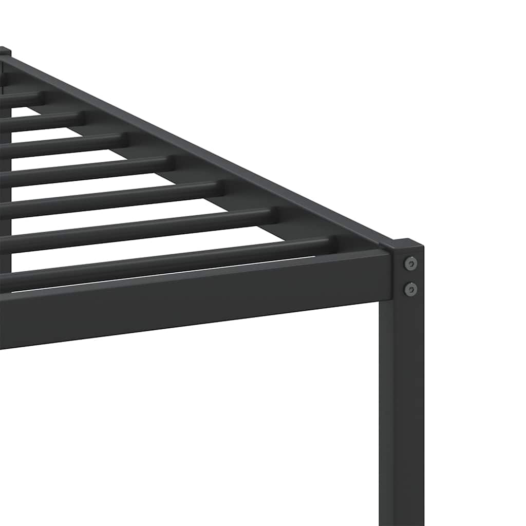Bed Frame without Mattress Brown Oak 183x203 cm Engineered Wood