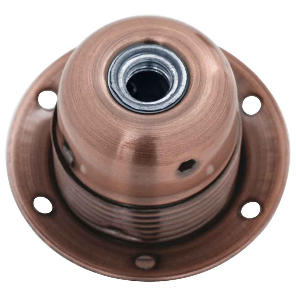 Lamp Holders 2 pcs Red Bronze E27