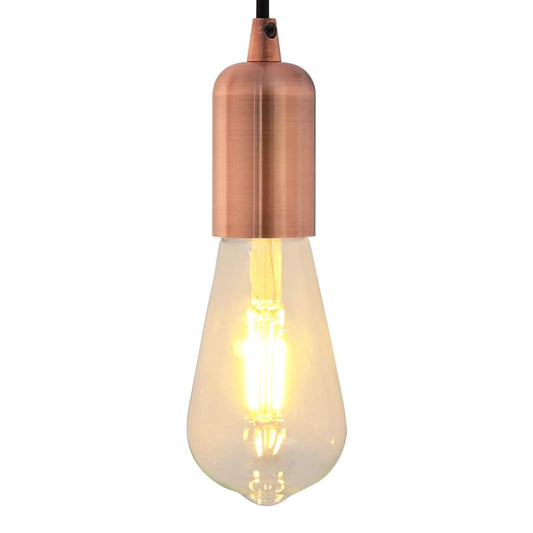 Lamp Holders 2 pcs Red Bronze E27