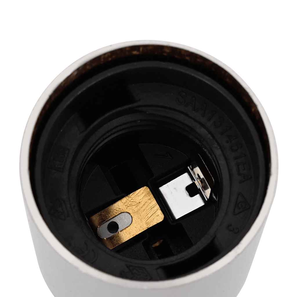 Lamp Holders 2 pcs Satin Nickel E27