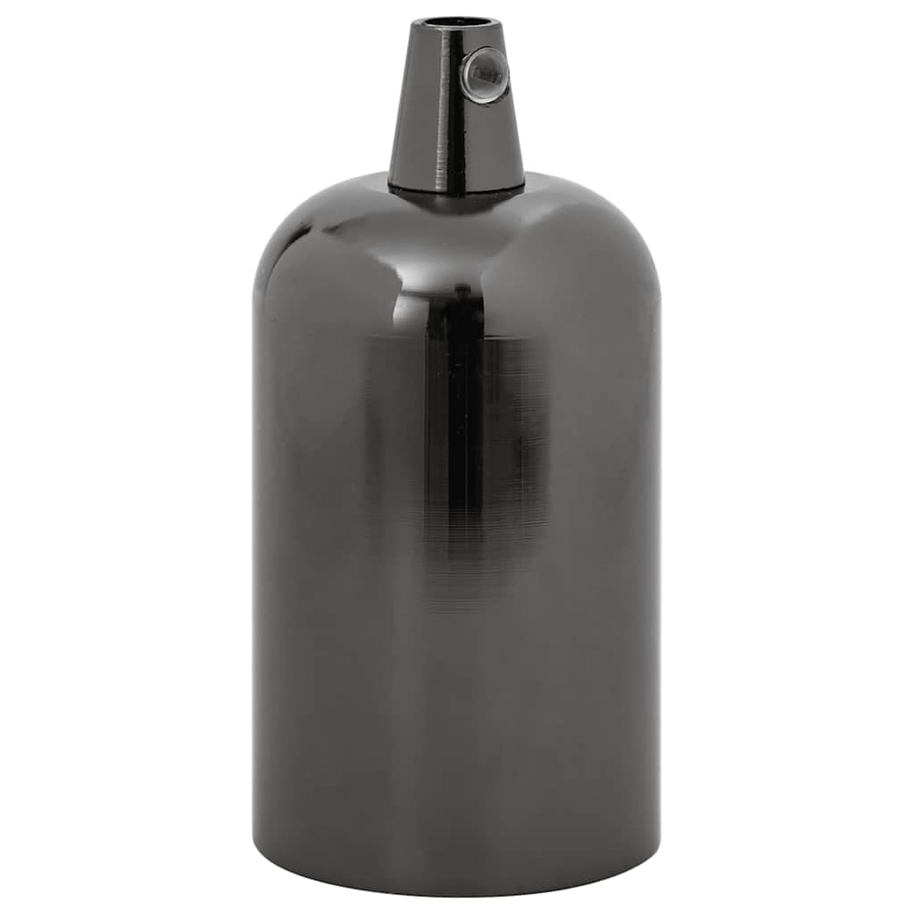 Lamp Holders 2 pcs Glossy Black E27