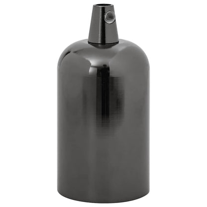 Lamp Holders 2 pcs Glossy Black E27