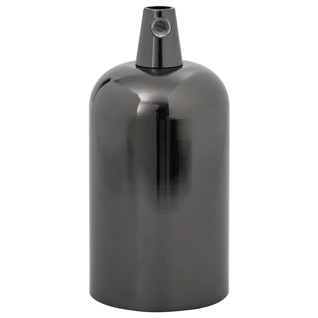 Lamp Holders 2 pcs Glossy Black E27