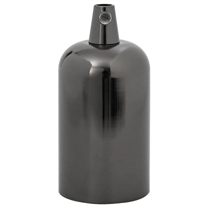 Lamp Holders 2 pcs Glossy Black E27