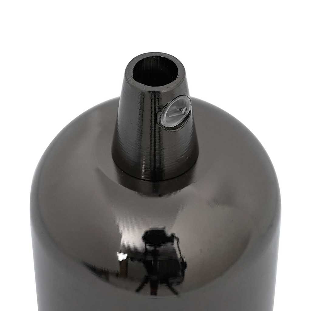 Lamp Holders 2 pcs Glossy Black E27