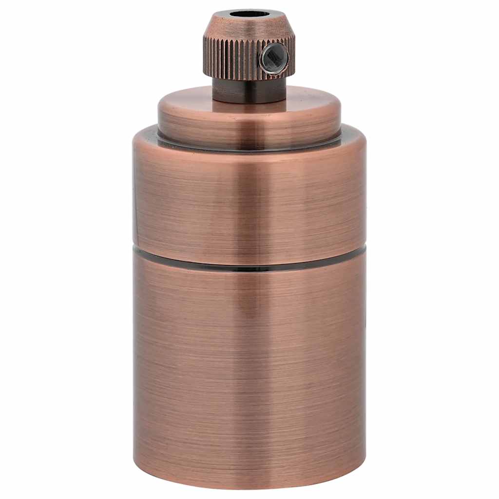 Lamp Holders 2 pcs Red Bronze E27