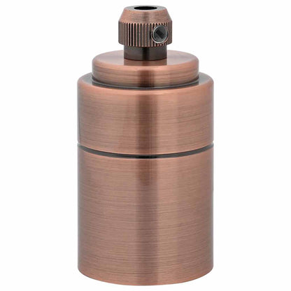 Lamp Holders 2 pcs Red Bronze E27