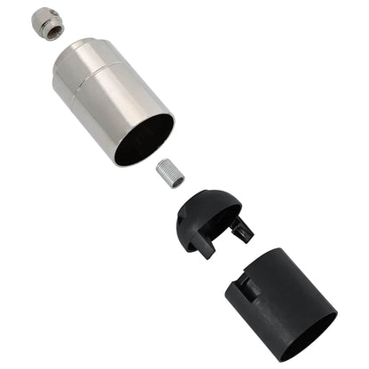 Lamp Holders 2 pcs Satin Nickel E27