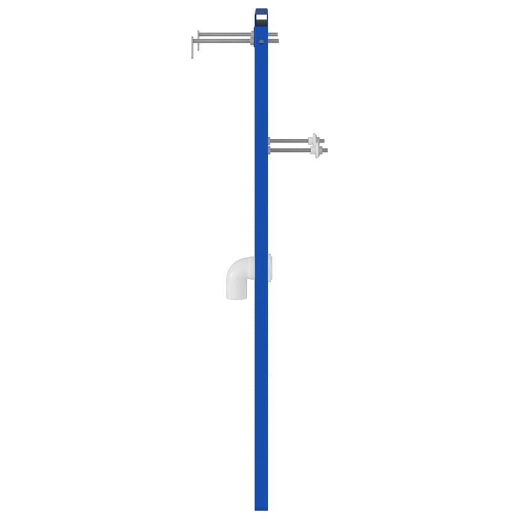 Bathroom Wall Support Height Adjustable Blue 50 x 3 x 112 cm