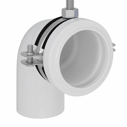 Bathroom Wall Support Height Adjustable Blue 50 x 3 x 112 cm