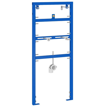 Bathroom Wall Support Height Adjustable Blue 50 x 3 x 112 cm