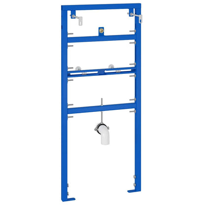 Bathroom Wall Support Height Adjustable Blue 50 x 3 x 112 cm